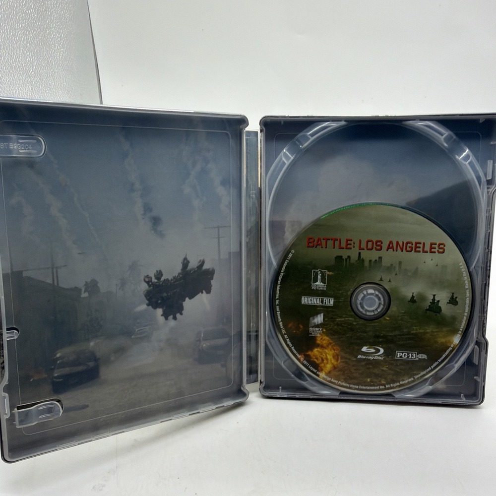 Battle Los Angeles Limited Edition Steelbook Blu-ray Movie Sony Pictures
